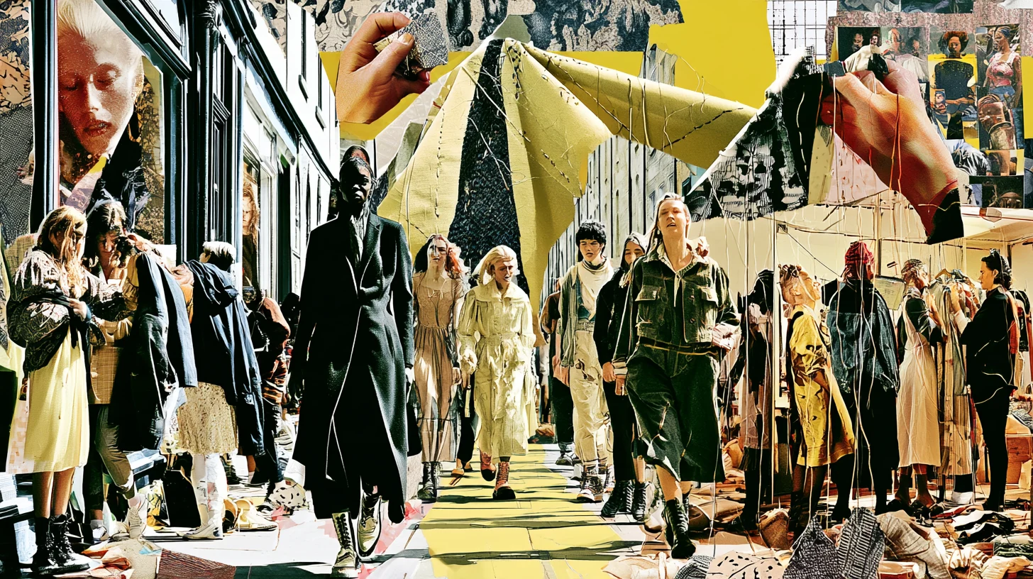 SEEN collage artwork by Kevin Halstead