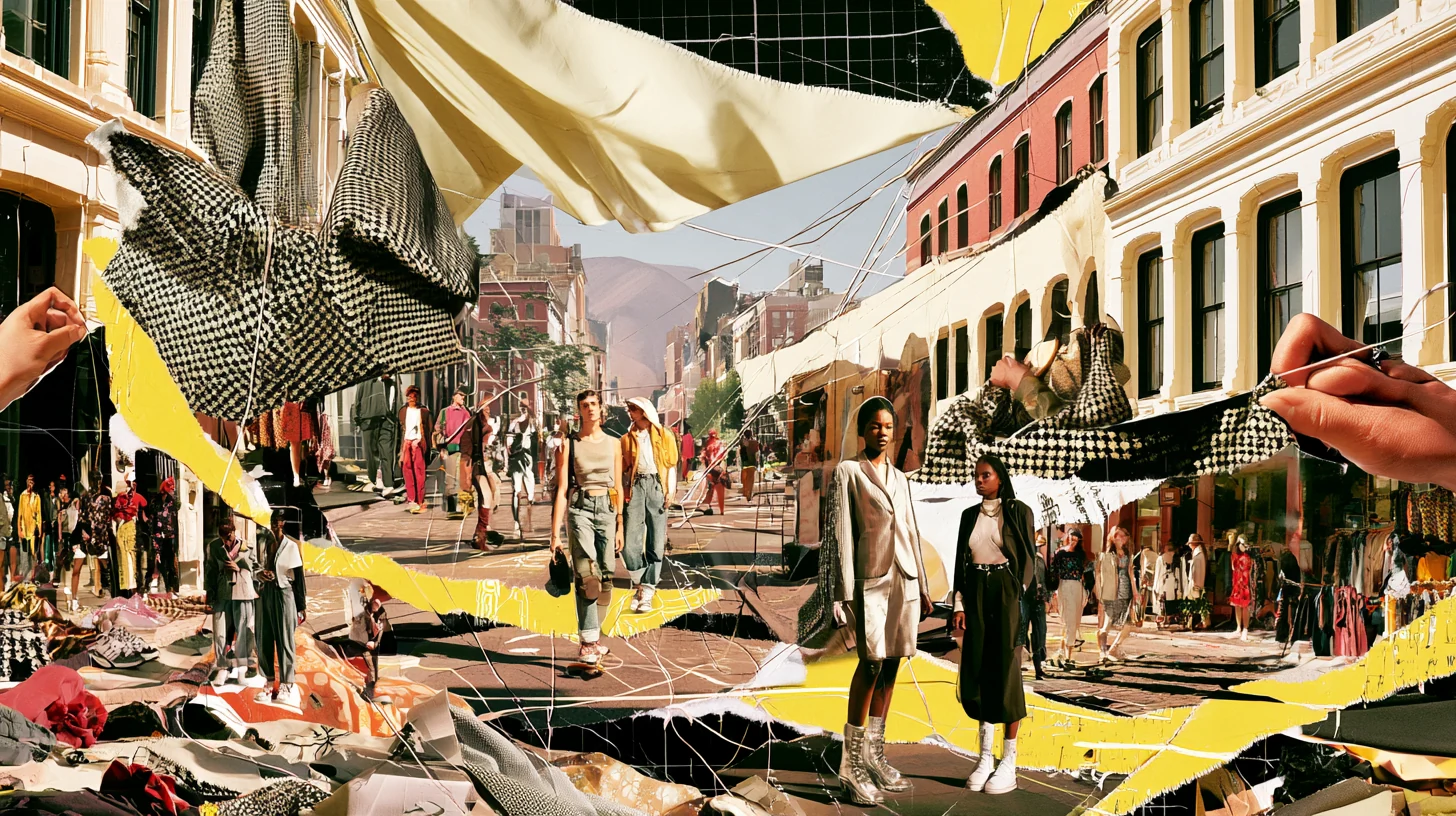 SEEN collage artwork by Kevin Halstead