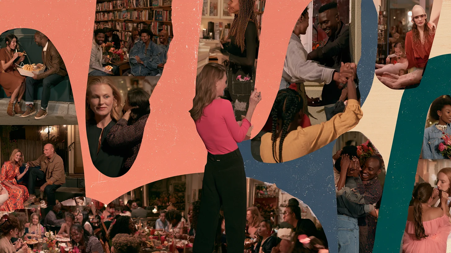 A collage celebrating everyday love and connection
