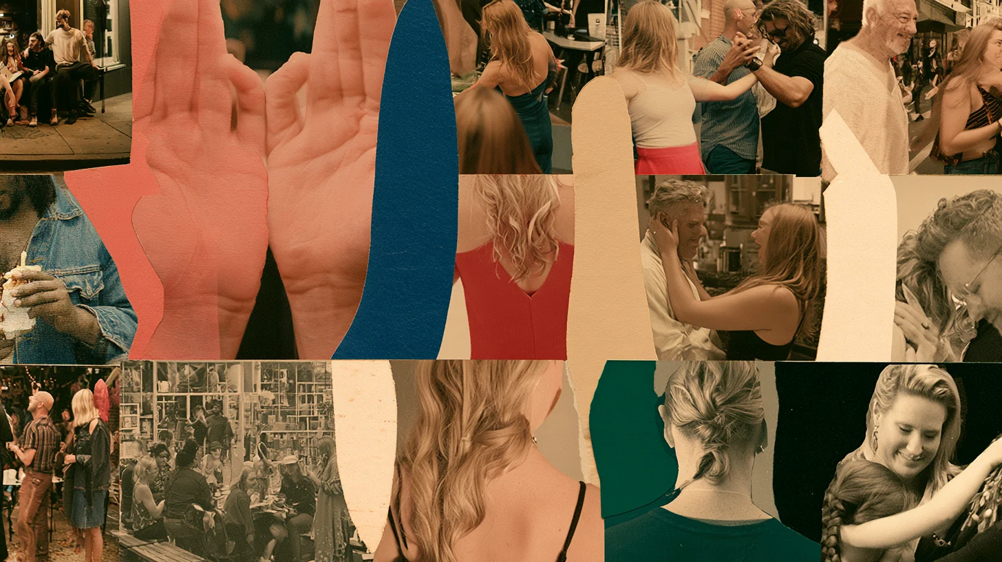 A collage celebrating everyday love and connection