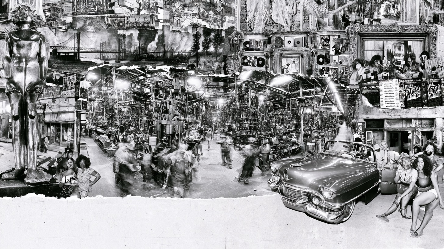 Illustrative Detroit collage: The deep cuts live here.