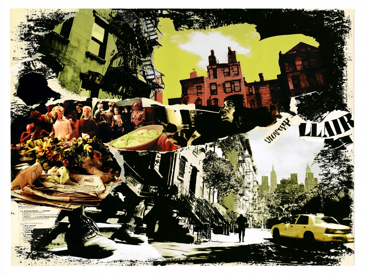 Illustrative NY City street-culture artwork