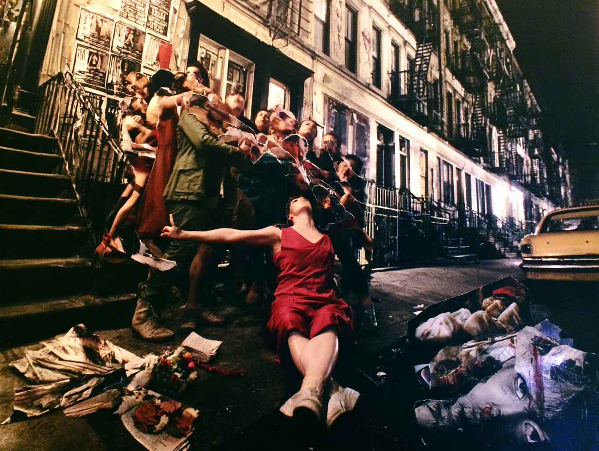 Illustrative NY City street-culture artwork