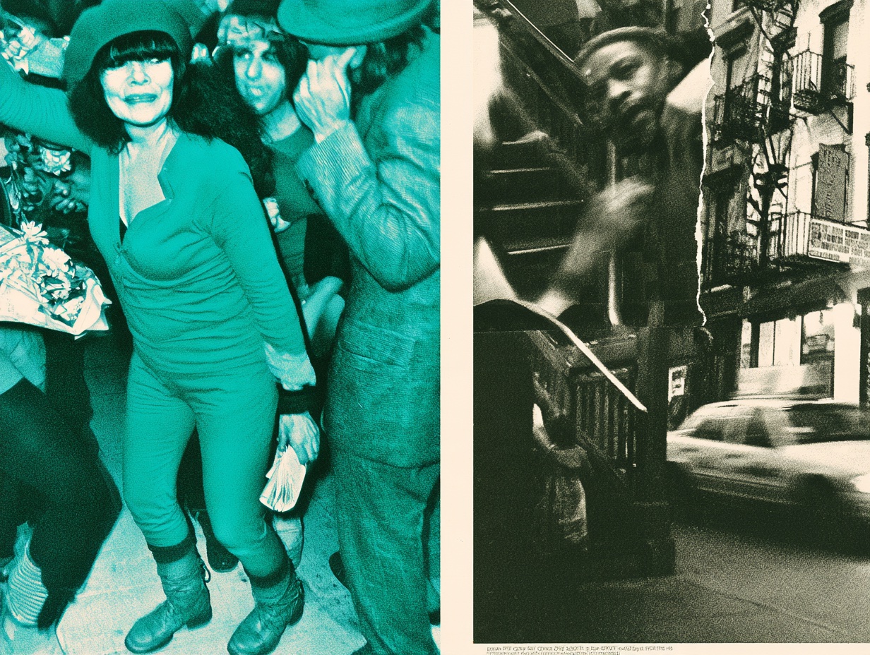 Illustrative NY City street-culture artwork